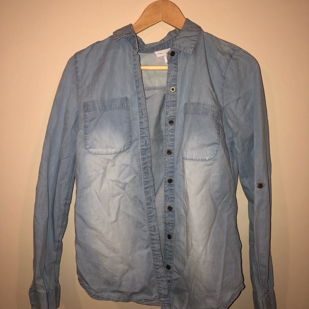 light denim shirt
